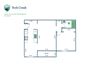 1 Bed, 1 Bath - 653 sq ft